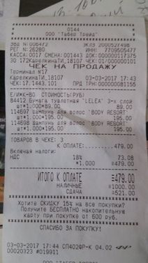 Сеть магазинов косметики Подружка